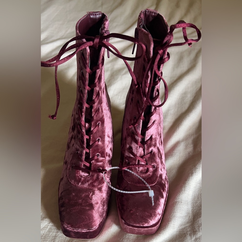 Purplish/Pink Circus by Sam Edelman Booties. Brand New
